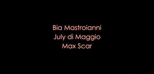  Shemale Bia Mastroianna fucking July DiMaggio and Max Scar